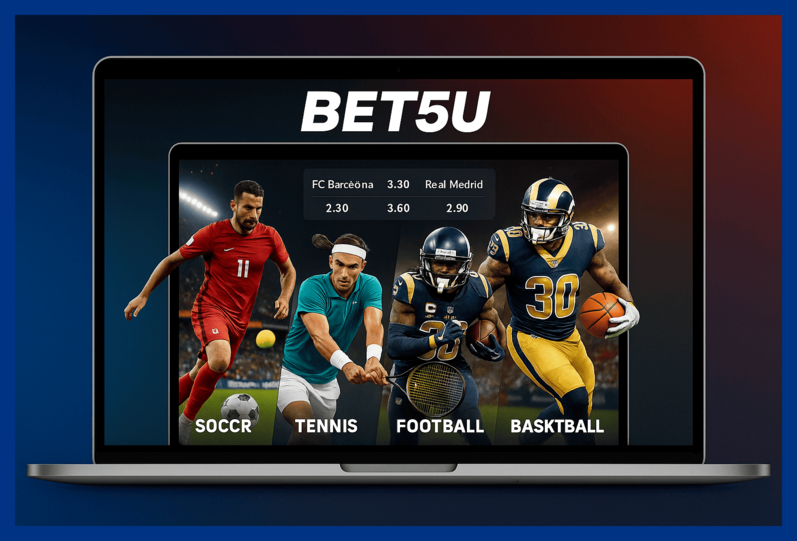 Apostas esportivas no cassino online BET5U